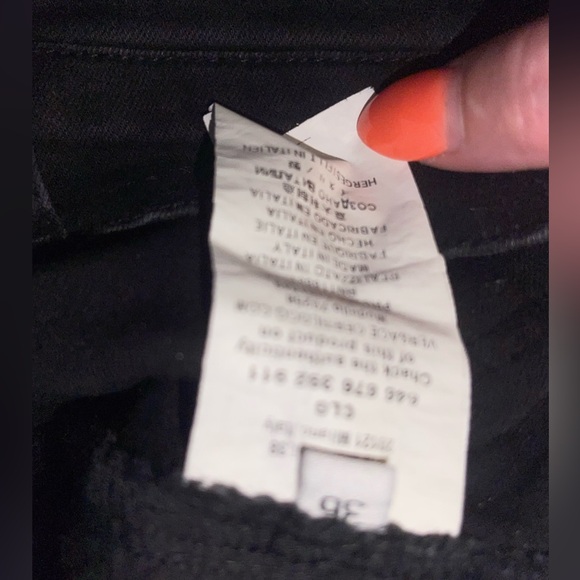 Versace women skinny jeans size 6 - Picture 3 of 4